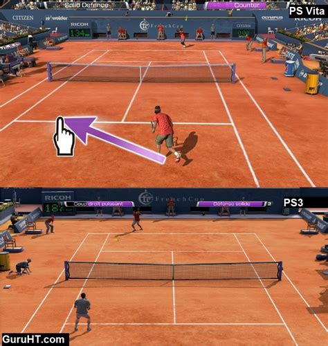 Virtua Tennis 4 PS Vita Vs PS3 Vs Xbox Graphics Comparison | GageBux