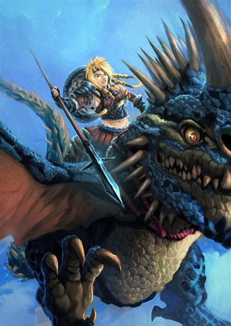 Astrid - How to Train your Dragon by MoshYong on DeviantArt