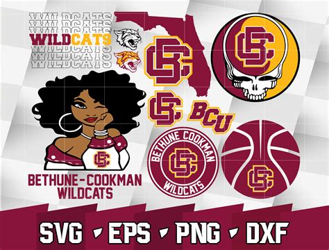 Bethune Cookman Wildcats SVG bundle , NCAA svg, logo NCAA bu - Inspire ...