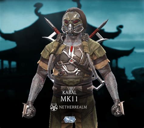 Kabal - MK11, Diamond Netherrealm MK11 character - MKmobileInfo