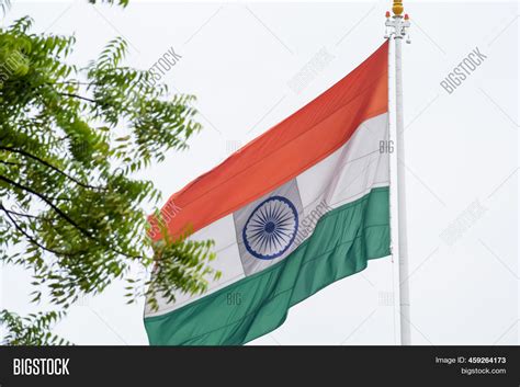 India Flag Flying High Image & Photo (Free Trial) | Bigstock