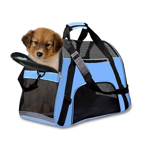 PPOGOO Pet Travel Carriers Soft Sided Portable Bags for Dogs