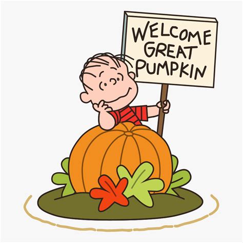 It's The Great Pumpkin Charlie Brown Png is a free transparent ...