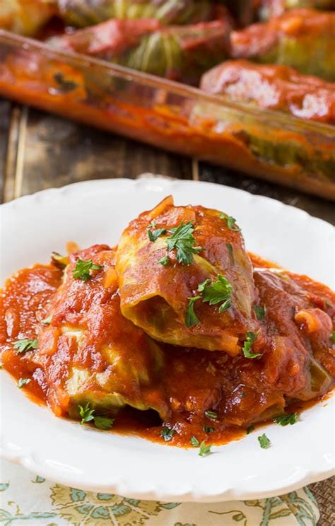 Stuffed Cabbage Rolls Recipe - Spicy Southern Kitchen