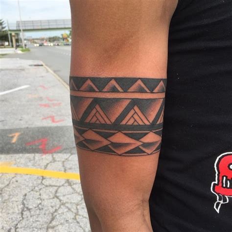 Maori-Samoan-Armband-Tattoo / Freehand Marquesan / Samoan inspired ...