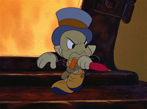 *JIMINY CRICKET ~ Pinocchio, (1940) | Pinocchio, Disney films, Old disney