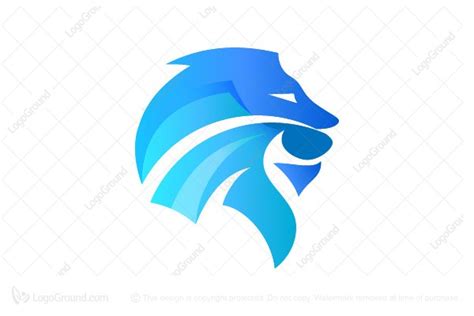 Blue Lion Logo