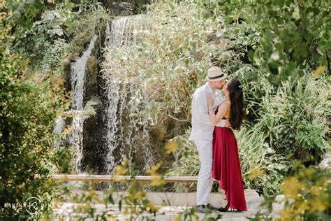 Nini and Jeffrey - Los Angeles County Arboretum Engagement Session