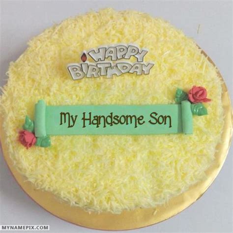 Beautiful Cake For Son Birthday - Download & Share