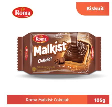 Roma Malkist Chocolate Biscuits 105g - Toko Indonesia