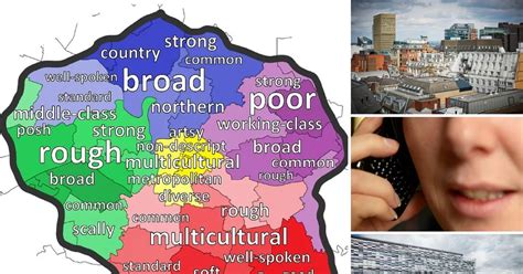 Scally or posh? Greater Manchester accent map shows what people think ...