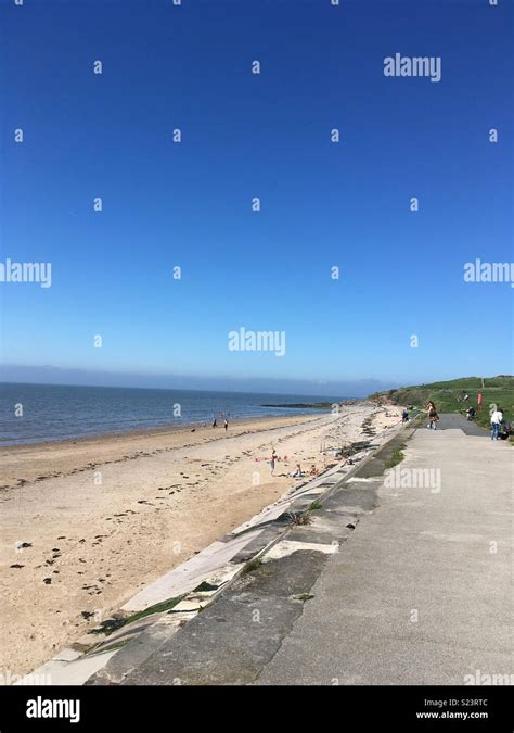 Heysham beach, half moon bay Stock Photo - Alamy