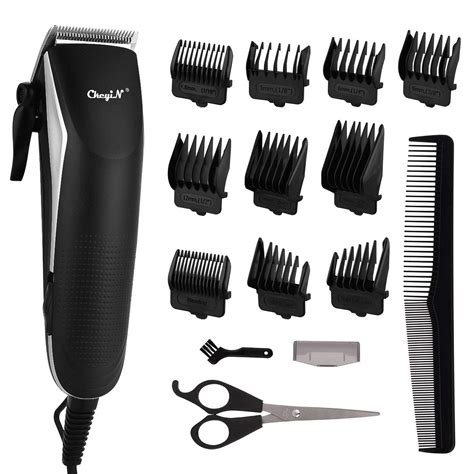 CkeyiN Hair Cutting Kit for Men Professional Corded Clippers Barbers ...