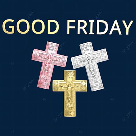 Good Friday Cross PNG Image, Good Friday Cross, Religon, Christian ...