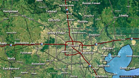 Houston Doppler Radar | Jersey village, Doppler radar, Radar