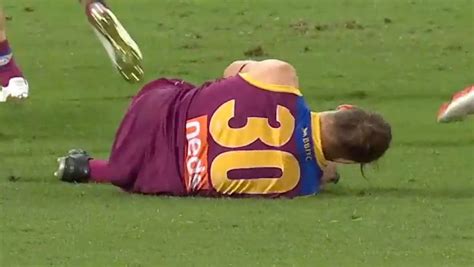 Likely ACL injury devastates star Brisbane Lion Eric Hipwood