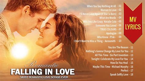 Best English Love Songs With Lyrics - Romantic Old Love Songs 80's 90's with lyrics Of All Time ...