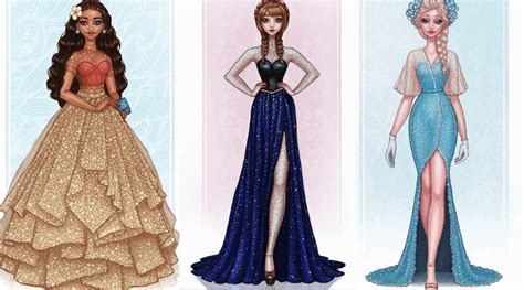 An artist reimagined Disney Princesses in designer outfits, and the ...