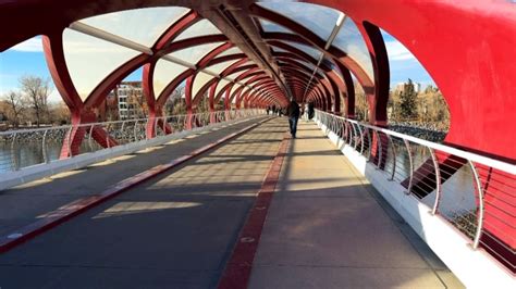 Calgary's Peace Bridge repairs finally complete after vandalism | CBC News