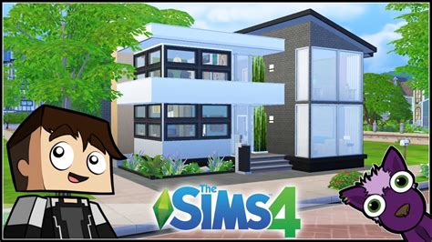 Los Sims 4 - Mis Construcciones: Casa moderna para estudiantes - YouTube