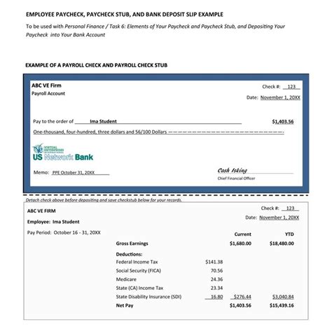 Blank+Payroll+Check+Stub+Template | Payroll checks, Payroll template ...