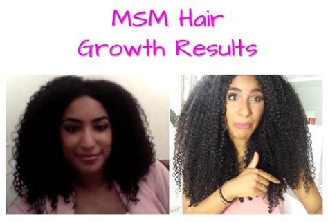 MSM Hair Growth Before and After Pictures | Msm hair growth, Hair ...