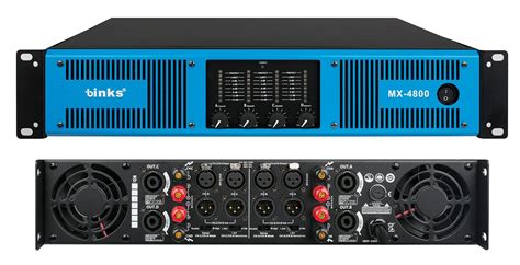 800W 4 Channel Power Amplifier Mx4800 - 800W 4 Channel Power Amplifier and Amplifier Power price