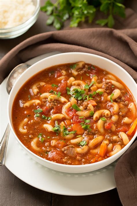 goulash recipe hamburger tomato soup