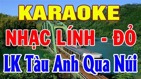 Karaoke Nhạc Sống | LK Nhạc Cách Mạng - Nhạc Đỏ 30/4/2018 Cực Hay | Lk Tàu Anh Qua Núi | Trọng ...