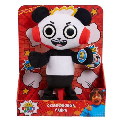 Ryan's World Combo Panda Feature Plush Toy | Ryan toys, Panda, Plush toy