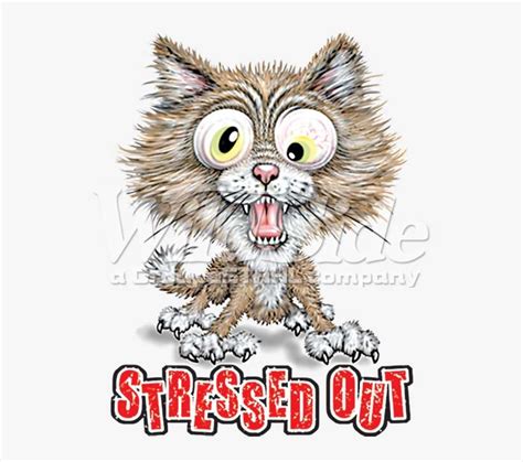 Stock Transfer - Stressed Out Cat PNG Image | Transparent PNG Free ...