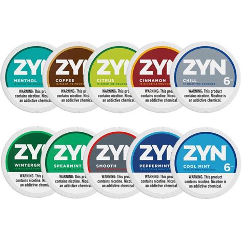 ZYN Nicotine Pouches (5 Can) – KMG Imports