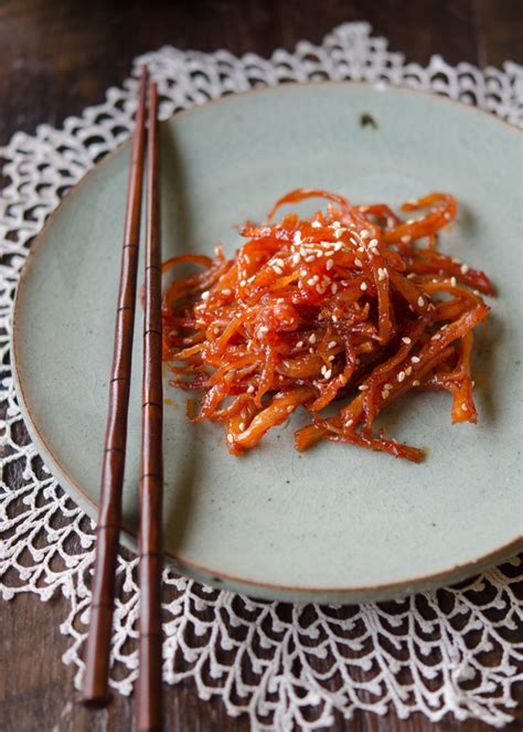 sweet and spicy dried squid recipe