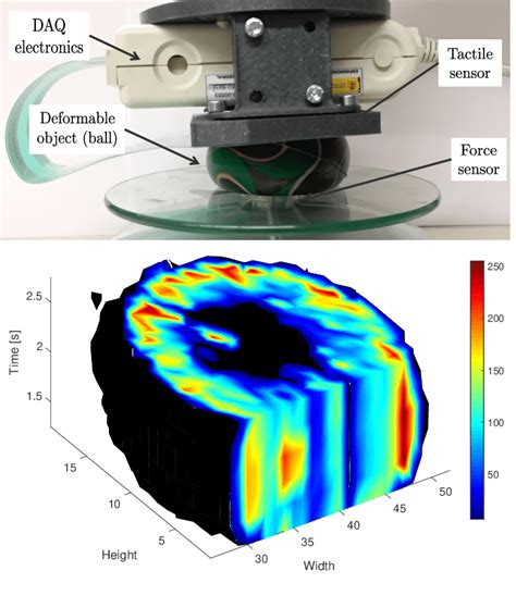 A tactile sensor is used to obtain sequences of tactile images from a... | Download Scientific ...