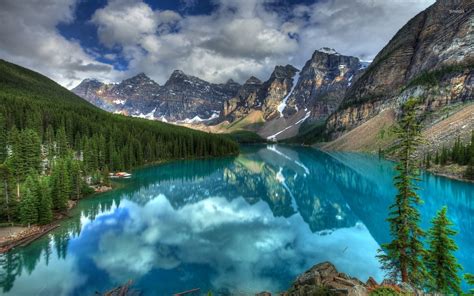 Turquoise Lake in Banff National Park Wallpaper [1920x1200] : wallpaper