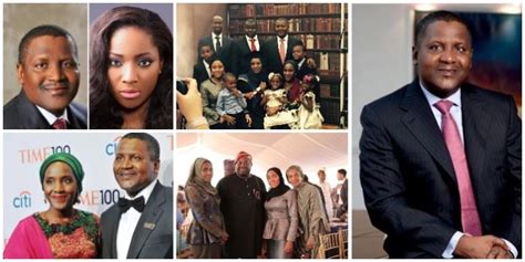 Aliko Dangote family His two Ex-Wife, Daughter, Marital Status (Photos ...