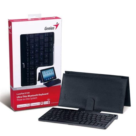 Reviews of 8. Genius Bluetooth Keyboard Luxepad 9100 – 7 Function Keys – Slim – Black | Online ...