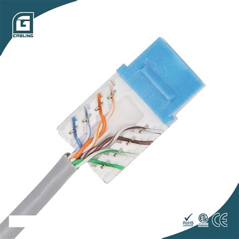 Gcabling UTP CAT6 CAT6A 8p8c de salida RJ45 hembra modular conector de ...