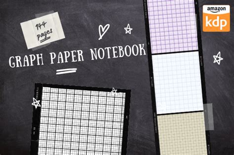 1 Notebook Graph Paper Designs & Graphics