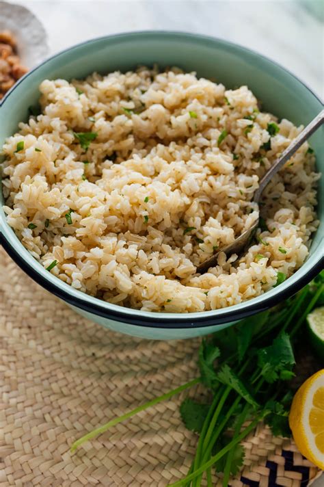 Cilantro Lime Brown Rice Recipe - Cookie and Kate