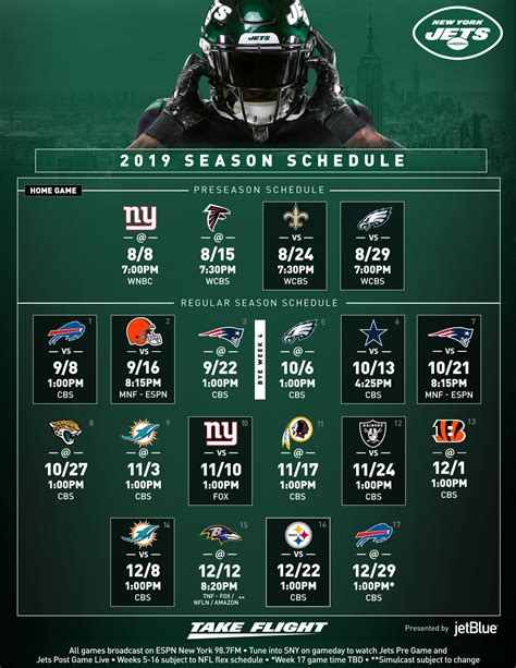 2020 Thursday Night Football Schedule Printable