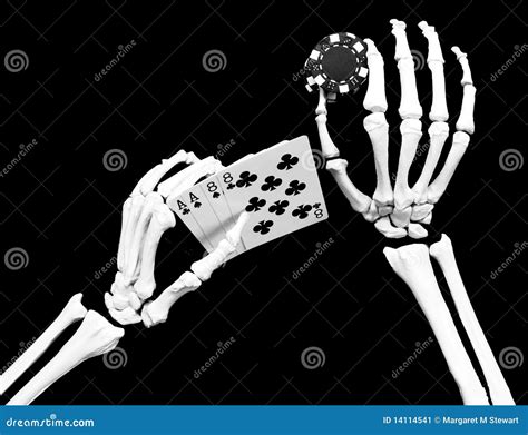 Dead Mans Hand Stock Image - Image: 14114541