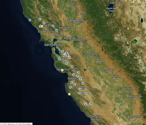 Floods are in the Bay Area forecast. Are any near you?