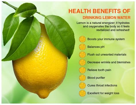 10 Health Benefits of Lemonade; benefits of lemon water for skin