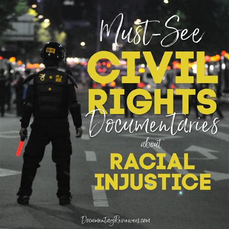 5 Must-See Civil Rights Documentaries about Racial Injustice - The Documentary Reviewers