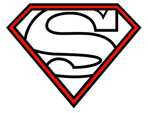 Superman Logo Template - ClipArt Best