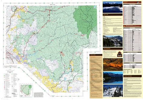 Boise National Forest Visitor Map South Half 2018 by US Forest Service ...