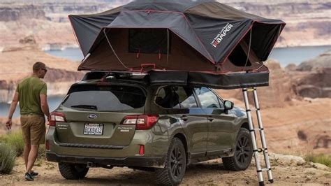 How To Easily Set Up A Roof Top Tent On Your Subaru Crosstrek, Forester, Or Outback | Torque News