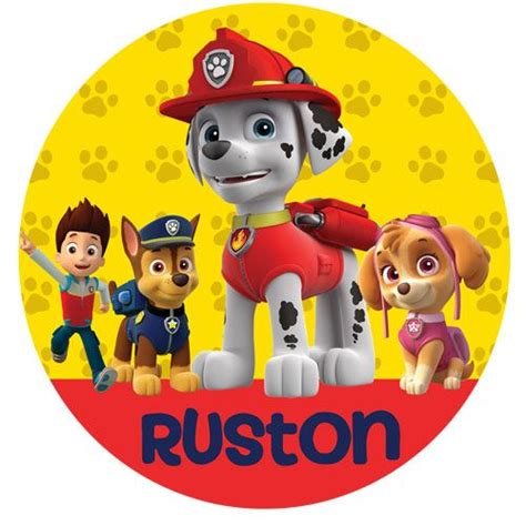 CH 6- Paw Patrol Characters - Little Langs