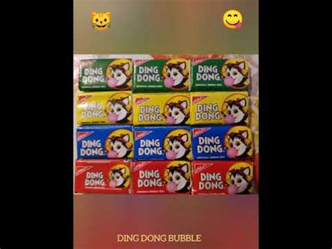 DING DONG BUBBLE GUM/ What is your favourite bubble gum?☺ - YouTube